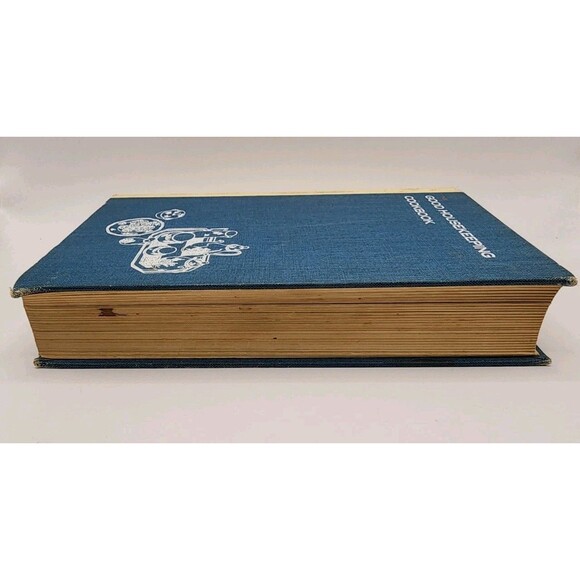 The Good Housekeeping Cookbook Hardcover Book Blue Cover - Picture 8 of 14